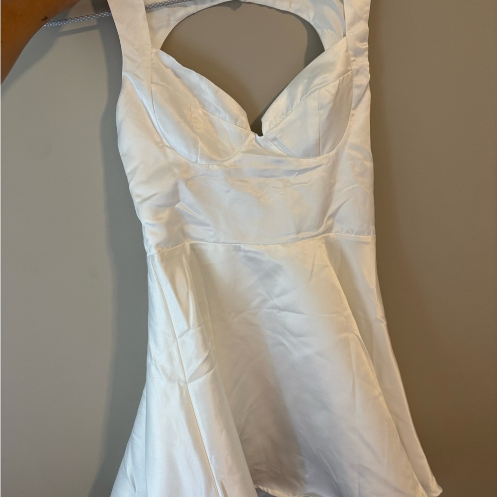 Peppermayo White Mini Dress